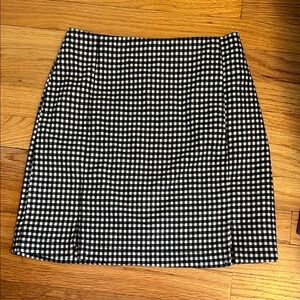 Eyeshadow Black and White Pencil Skirt